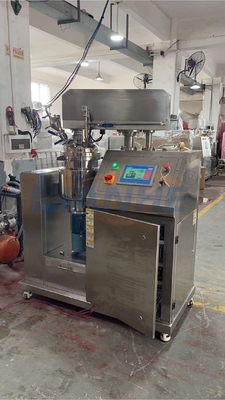 เครื่องผสมอิมัลซิไฟเออร์แล็บขนาดเล็กเครื่องผสมยาสีฟัน Homogenizer แรงเฉือนสูง
