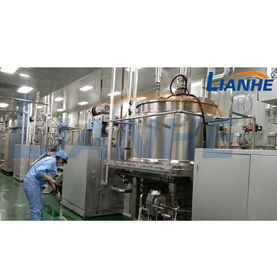 PLC Control Daily Chemical Homogenizer น้ำยาบ้วนปากเจลโลชั่นผสมอิมัลซิไฟเออร์