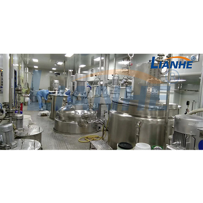 PLC Control Daily Chemical Homogenizer น้ำยาบ้วนปากเจลโลชั่นผสมอิมัลซิไฟเออร์