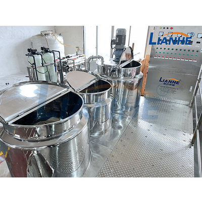 น้ำยาทำความสะอาด Essence Homogenizer Emulsifier Stainless Steel Auto Agitator เครื่องผสมเครื่องสำอาง