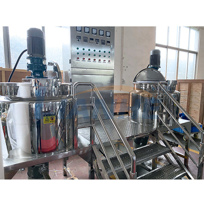 3000rpm Homogenizer Emulsifier Mixer น้ำยาซักผ้าเครื่องปั่น