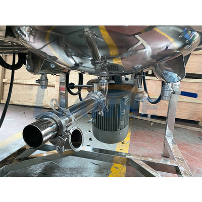 3000rpm Homogenizer Emulsifier Mixer น้ำยาซักผ้าเครื่องปั่น