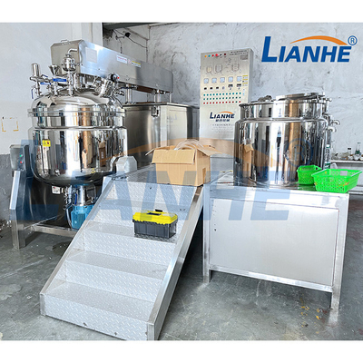เครื่องทำความร้อนไฟฟ้าสูญญากาศเครื่องผสมอิมัลชัน Homogenizer น้ำยาย้อมผมอุปกรณ์