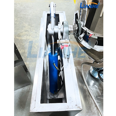 เครื่องผสมอิมัลซิไฟเออร์สูญญากาศ 50L ถังผสมอุตสาหกรรมพร้อมระบบยกไฮดรอลิก
