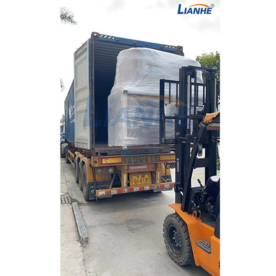 เครื่องผสมอิมัลซิไฟเออร์สูญญากาศ 50L ถังผสมอุตสาหกรรมพร้อมระบบยกไฮดรอลิก