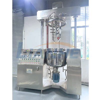 เครื่องผสมอิมัลซิไฟเออร์สูญญากาศ SUS316L การผลิตยาด้วยเครื่องขูด