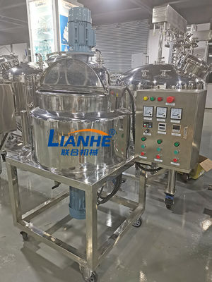SUS 304 100L เครื่องซักผ้าผสมของเหลวเครื่องผสม Homogenizer ขนาดเล็ก
