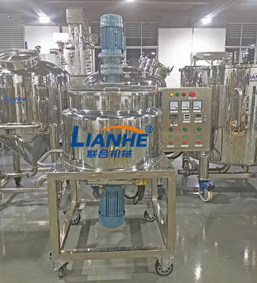 SUS 304 100L เครื่องซักผ้าผสมของเหลวเครื่องผสม Homogenizer ขนาดเล็ก