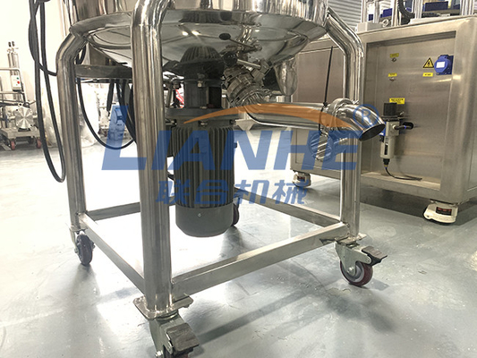 ผงซักฟอก Homogenizer Emulsifier Mixer 50L Sealed Cover Mixing Tank