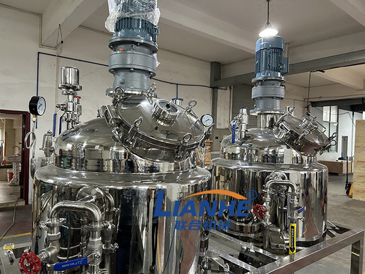 เครื่องผสมครีมเครื่องสำอาง Homogenizer ชนิดคงที่ เครื่องผสมครีมโลชั่น