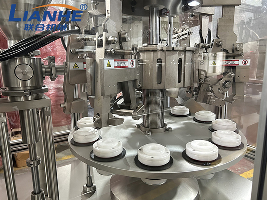เครื่องบรรจุและปิดฝาหลอดครีมบำรุงผิวหน้า plastic aluminium tube filler Sealer