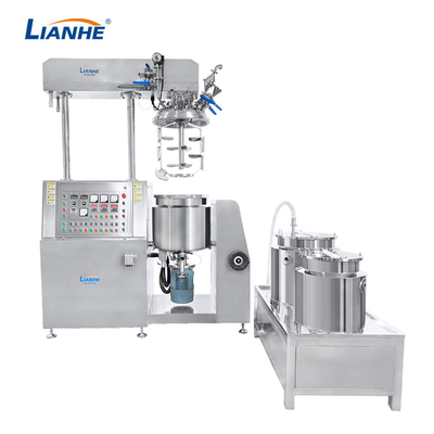 เครื่องผสมอิมัลซิไฟเออร์สูญญากาศเชิงปฏิบัติ 4KW สำหรับยา