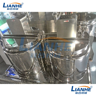เครื่องผลิตแชมพู SGS 120 องศา, อุปกรณ์ 500L สำหรับทำเครื่องสำอาง