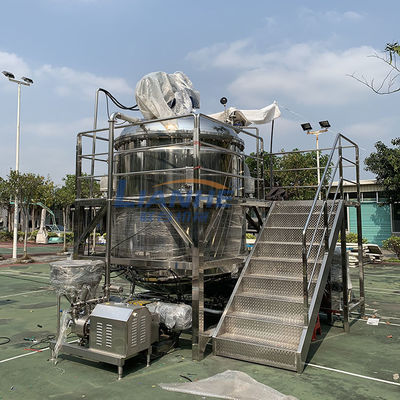 อุปกรณ์การผลิตครีมเครื่องสำอาง 220V / 380V พร้อมปั๊มอิมัลซิไฟเออร์