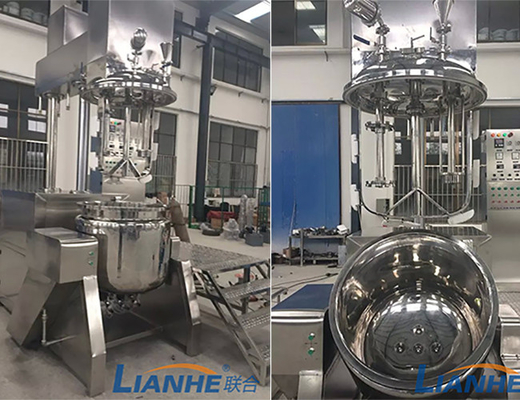 อุปกรณ์การผลิตยาสีฟัน ISO 300L, เครื่องทำเครื่องสำอาง SUS316L