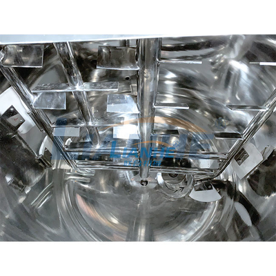SUS316L Hand Sanitizer Making Machine สบู่เหลวแชมพู Homogenizer Mixing Tank