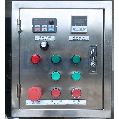 1.5KW 200L Sanitizer โฮโมจีไนเซอร์ อิมัลซิไฟเออร์ผสมเครื่องทำความร้อน Jacketed