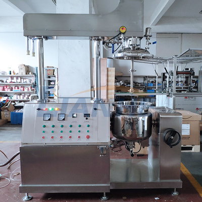 ลิปสติกเครื่องทำอิมัลซิไฟเออร์มิกเซอร์ไฟฟ้า 50L ทนทาน