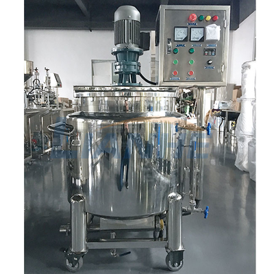 100L ABB เครื่องผสมสูญญากาศ โฮโมจีไนเซอร์, เครื่องทำน้ำยาล้างจานอบไอน้ำ