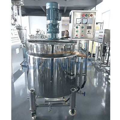 100L ABB เครื่องผสมสูญญากาศ โฮโมจีไนเซอร์, เครื่องทำน้ำยาล้างจานอบไอน้ำ