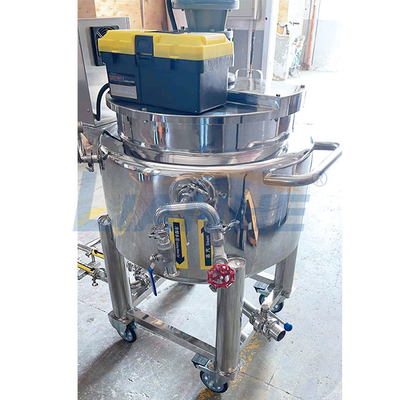 เครื่องผสมสบู่สแตนเลส 100L, โฮโมจีไนเซอร์ ไอน้ำและอิมัลซิไฟเออร์