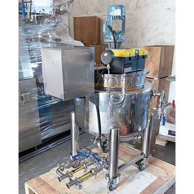 เครื่องผสมสบู่สแตนเลส 100L, โฮโมจีไนเซอร์ ไอน้ำและอิมัลซิไฟเออร์