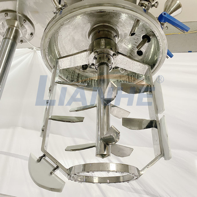 เครื่องผสมสูญญากาศ 3600r / นาที, เครื่องผสมครีมเครื่องสำอาง 45 องศา