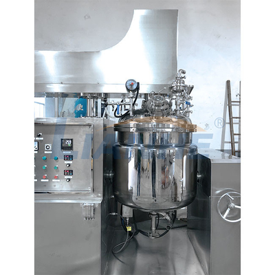 LIANHE ครีมสูญญากาศเครื่องผสมอิมัลชัน 200L SUS316L โฮโมจีไนเซอร์