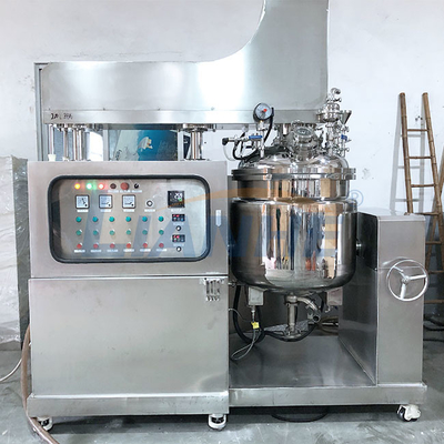 LIANHE ครีมสูญญากาศเครื่องผสมอิมัลชัน 200L SUS316L โฮโมจีไนเซอร์