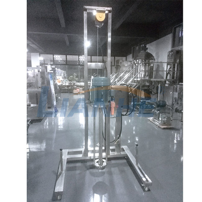 SUS316L วัสดุผสมอิมัลซิไฟเออร์แรงเฉือนสูง Electric Pneumatic Lift โฮโมจีไนเซอร์