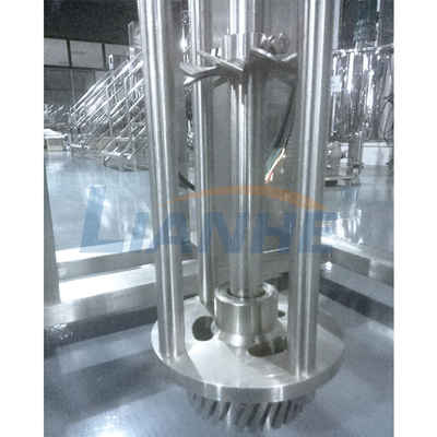SUS316L วัสดุผสมอิมัลซิไฟเออร์แรงเฉือนสูง Electric Pneumatic Lift โฮโมจีไนเซอร์
