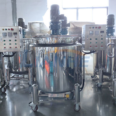 เครื่องเจลผม SUS304 ขนาด 2.2KW อุปกรณ์การผลิตสบู่เหลวขนาด 500 ลิตร