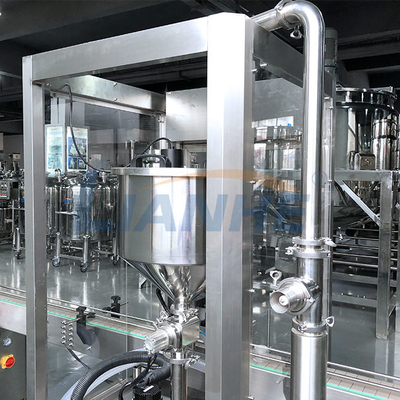 เครื่องบรรจุน้ำยาล้างจาน ISO SUS316L Material PLC Control