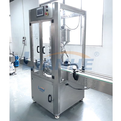 เครื่องบรรจุผงซักฟอกอัตโนมัติ, เครื่องบรรจุขวดลูกสูบแบบเฟสเดียว