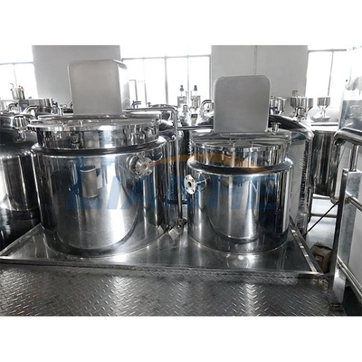 เครื่องผสมสูญญากาศ Homogenizer Emulsifier 350L mixer เครื่องผสมครีมเครื่องสำอาง