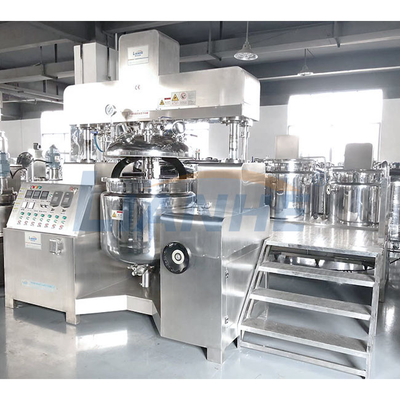 เครื่องผสมสูญญากาศ Homogenizer Emulsifier 350L mixer เครื่องผสมครีมเครื่องสำอาง