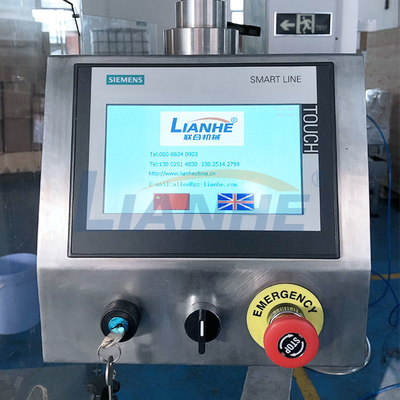 CE เครื่องสำอางครีมเครื่องบรรจุของเหลว Anti Drip Touchscreen Control