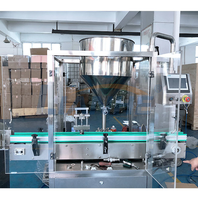 CE เครื่องสำอางครีมเครื่องบรรจุของเหลว Anti Drip Touchscreen Control