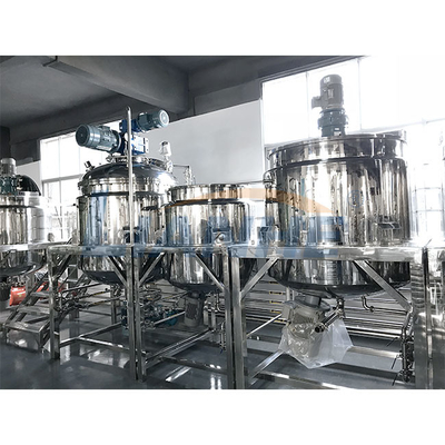 เครื่องทำซอสมะเขือเทศชนิดคงที่, เครื่องผสมอิมัลชันสูญญากาศ 1000L