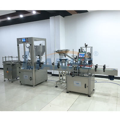 Antirust PLC เครื่องบรรจุสองหัว Leakproof พร้อมเซอร์โวปั๊ม
