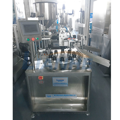 เครื่องบรรจุหลอดกึ่งอัตโนมัติ 5-250ml มัลติฟังก์ชั่นทนทาน