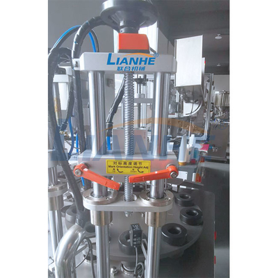 LIANHE เครื่องบรรจุหลอดอัลตราโซนิกควบคุม PLC กึ่งอัตโนมัติ