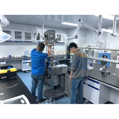 Small Lab 65 Rpm High Shear Emulsifier Mixer สำหรับการทำครีมเครื่องสำอาง