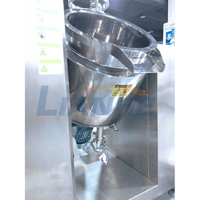 Electric 50L PLC เครื่องผสมอิมัลซิไฟเออร์แรงเฉือนสูงสำหรับครีม Homogeniser