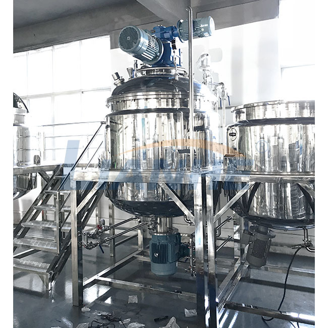 เครื่องทำซอสมะเขือเทศชนิดคงที่, เครื่องผสมอิมัลชันสูญญากาศ 1000L